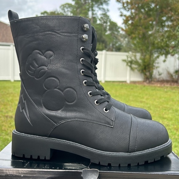 . New Torrid Disney Mickey combat boots - Picture 2 of 16